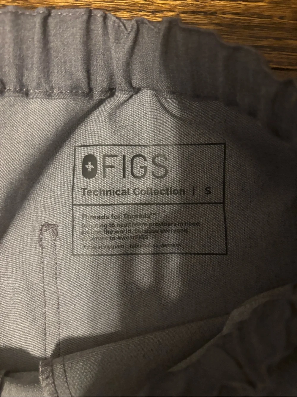Figs Men’s Pisco Straight Leg Scrub Pants Graphite Small